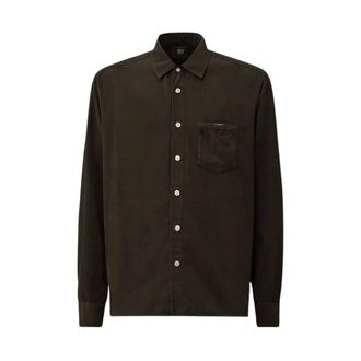 C.P. Company Casual Shirts, male, Black, Size: M Buttoned Shirt