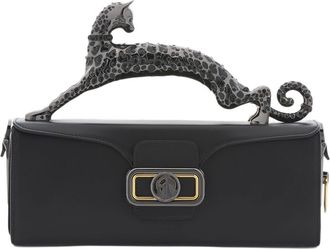 Lanvin Medium Pencil Cat Leather Bag in Black at Nordstrom
