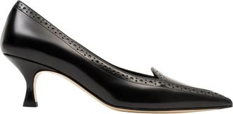 Parall&egrave;le Edward Pump - Dames - Pumps - Zwart - 37 1/2 EU - Leer - Schoenen