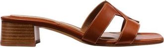 Margaux Eyewear The MX 35 Sandal in Saddle Calf at Nordstrom, Size 41.5
