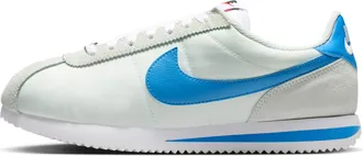 Nike Womens Cortez Textile Shoes in Green | DZ2795-304