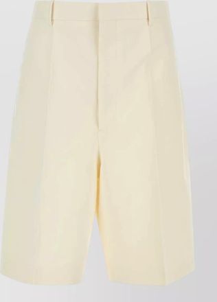 Bottega Veneta tailored bermuda shorts belt loops back pockets