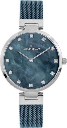 Jacques Lemans Womens 1-2001N Ladies Milano Watch - Silver - One Size