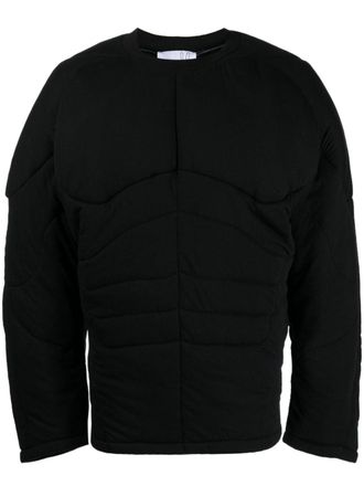 Natasha Zinko Gewatteerde sweater - Zwart