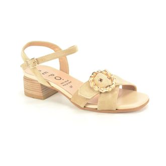 Repo Repo, Dames, Schoenen, Beige, Maat: 41 EU Su&egrave;de