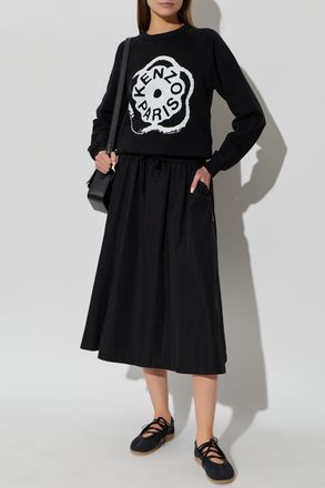 Kenzo Sweatshirt With Logo, Womens, Black