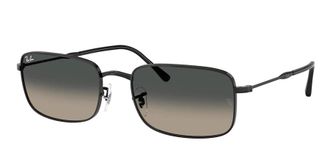 Ray-Ban Grey Gradient Rectangular Unisex Sunglasses RB3746 002/71 56