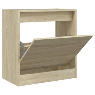 vidaXL Vidaxl - Zapatero De Madera De Ingenier&iacute;a Roble Sonoma 60x34x63,5 Cm