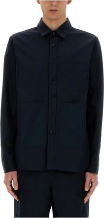 Aspesi Hombre, Camisas, Azul, Talla: S