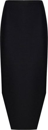 Givenchy Front Kick Pencil Skirt - Black