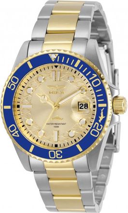 Invicta Pro Diver Quartz Gold Dial Ladies Watch 30482