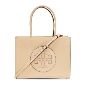 Tory Burch Tory Burch, Tote Bags, female, Beige, Size: ONE SIZE Ella Small Shopper Bag