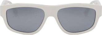 Fendi Smoke Mirror Geometric Mens Sunglasses FE40157F 21C 57
