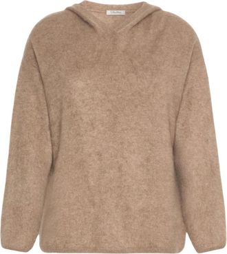 Max Mara Hoodie - Dames - Sweatshirts & Hoodies - Beige - Maat: XS