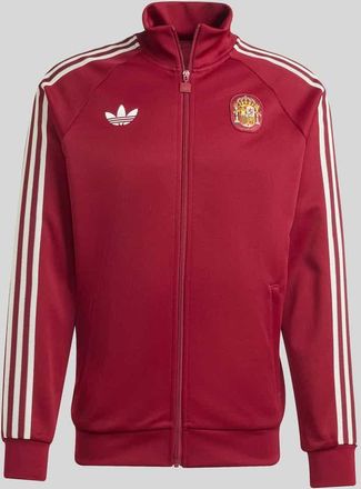 adidas Originals Regular Fit Trainingsjacke Spanien mit Baumwoll-Anteil in Bordeaux, Gr&ouml;&szlig;e XXL