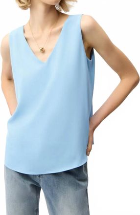 Joseph Ribkoff Womens Tank Top In Sky Blue