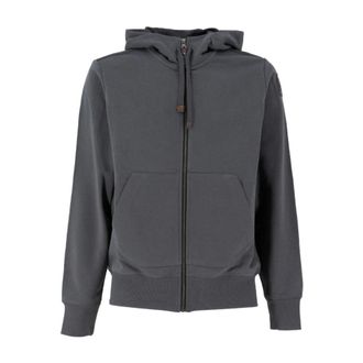 Parajumpers Sportieve Full-Zip Hoodie met Zakken - Heren - Vesten met rits - Grijs - XL - Hoodies & sweatvesten