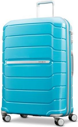 Samsonite Freeform Checked-Large 28-Inch Hardside Expandable with Double Spinner Wheels in Ocean Blue at Nordstrom