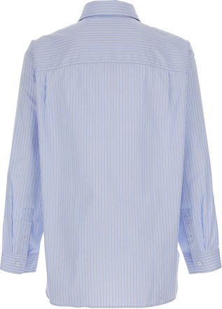 A.P.C. Mens Shirt Light Blue Cotton