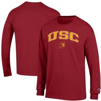 Champion Mens Champion Cardinal USC Trojans Arch Over Logo Long Sleeve T-Shirt at Nordstrom, Size Xx-Large