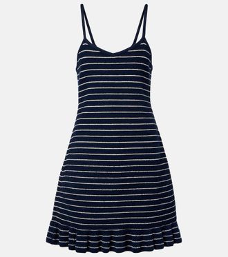 J.W.Anderson Abito corto in misto cotone a righe