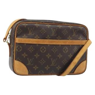 Louis Vuitton Pre-owned Cross Body Bags, female, Brown, Size: ONE SIZE Pre-owned Trocadero 27 Shoulder Bag