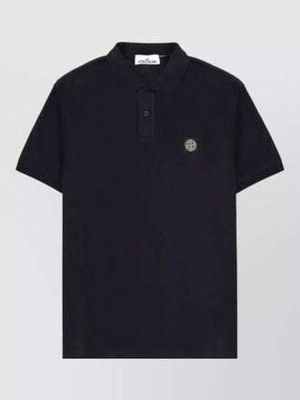 Stone Island cotton polo shirt