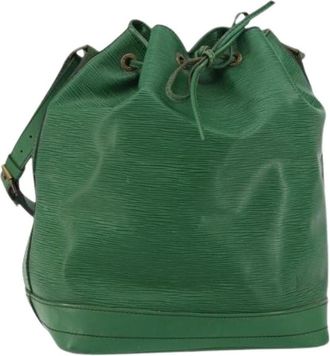 Louis Vuitton Pre-owned Bucket Bags, female, Green, Size: ONE SIZE Pre-owned Bucket Bag