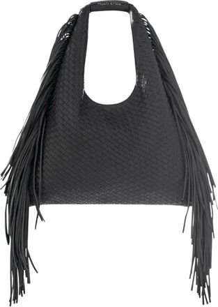 Manila Grace Sac Bag con Frange - - Bags - Donna - Nero - ONE SIZE
