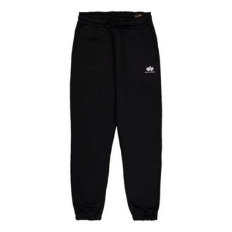 Alpha Industries Comfort Jogger Small Logo II - Heren - Sweatpants - Zwart - 2XL - Katoen - Broeken