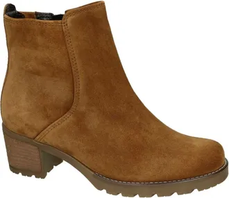 Gabor Schoenen, Dames, Bruin, 36 EU, Dreamvelour Enkellaars