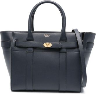 Mulberry small Bayswater tote bag - women - Calf Leather - OS - Blue