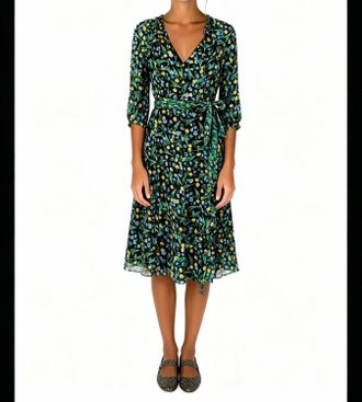 Karl Lagerfeld Long Dress In Green
