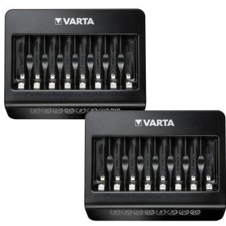 OEM Cargador M&uacute;ltiple Varta Lcd + Cargador De Bater&iacute;as Usb C (sin Bater&iacute;as X2)