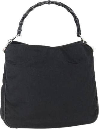 Gucci Pre-owned Shoulder Bags, female, Black, Size: ONE SIZE Pre-owned Vintage Shoulder Bag