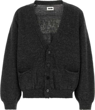 Magliano Slate Wool Cardigan