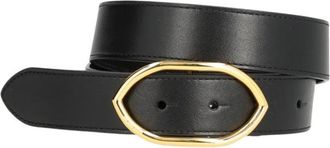 Jacquemus La Ceinture Calisson Riem - Dames - Riemen - Zwart - 80 CM - Leer - Accessoires