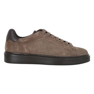 Doucal's Alex Sneaker - Heren - Schoenen - Bruin - Maat: 40 EU Leer