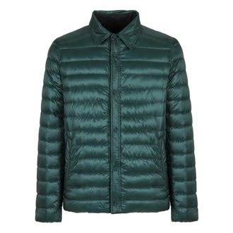 Herno Down Jackets, male, Green, Size: XL Reversible Down Jacket