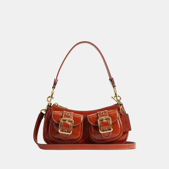 Coach Womens Ashton Bag - Dark Brown Leather - One Size