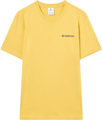 Champion Legacy Men, Graphic Crewneck T-Shirt, M, Yellow