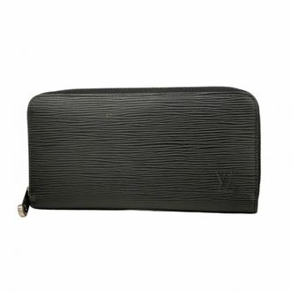 Louis Vuitton Noir Long Wallet (Bi-Fold) (Pre-Owned)