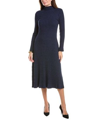Michael Stars Lenox Mock Neck Midi Dress