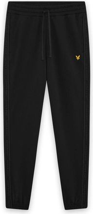 Lyle & Scott Sports Tape Joggers - Heren - Sweatpants - Zwart - M - Broeken