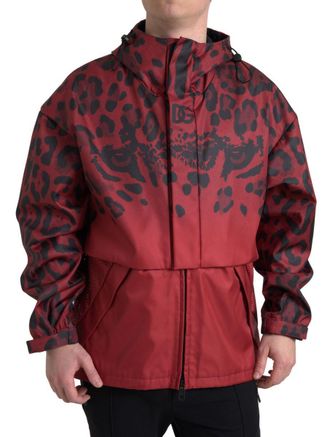 Dolce & Gabbana Luipaardprint Hoodie Jacket