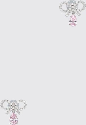 Self Portrait Orecchini Self-Portrait in ottone con strass incastonati