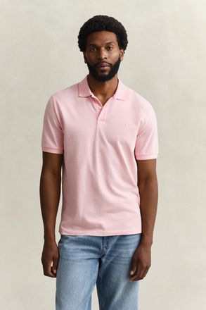 GANT Men Two-Toned Polo Shirt (XXXL) WASHED PINK