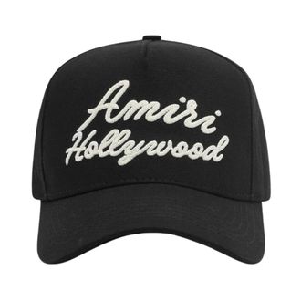 Amiri Gorra Hollywood Canvas - Accessories - Hombre - Negro - ONE SIZE