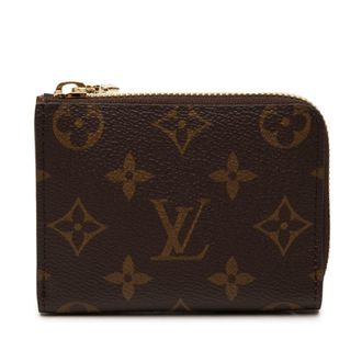 Louis Vuitton Brown Pvc Coin Purse/Coin Case (Pre-Owned)