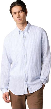 Brooks Brothers Shirts - Heren - Casual Overhemden - Blauw - S - Overhemden